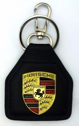 Porsche Shield Keyfob Keyring