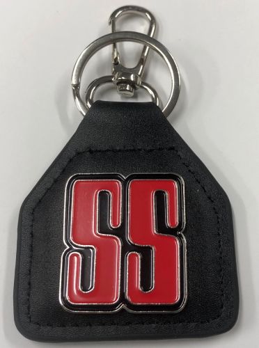 SS Genuine Metal Leather Keyring/Fob