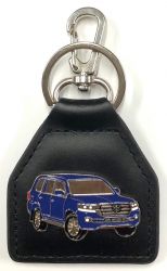 Landcruiser 200 Series Genuine Leather Keyring/Fob