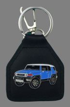 Toyota FJ Cruiser Genuine Leather Keyring/Keyfob