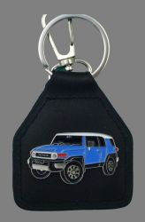 Toyota FJ Cruiser Genuine Leather Keyring/Keyfob