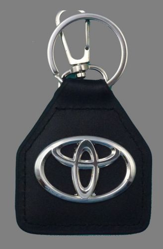 Toyota Logo Genuine Leather Keyring/Fob
