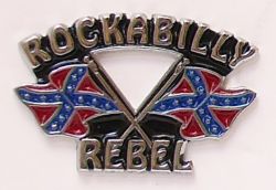 Rockabilly Badge/Lapel-pin