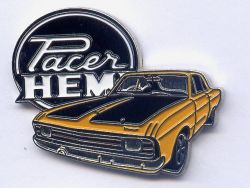 Chrysler Valiant Hemi Pacer  Lapel Pin / Badge
