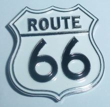 Route 66 Metal Badge/Lapel-pin