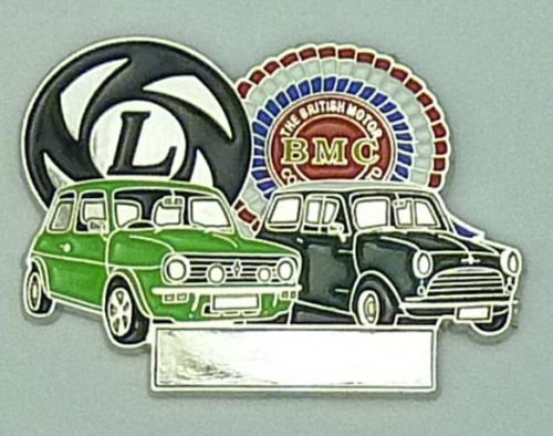 Mini Leyland BMC Year Metal Badges/Lapel-pins