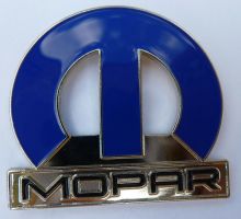 Mopar Big Blue Metal  Lapel Pin / Badge