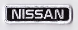 Nissan Script Embroidered Cloth Patch