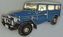 Landcruiser  FJ78-HJ78 LBW Troop Carrier Lapel Pin / Badge