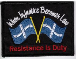 Eureka 2 Flags Embroidered Patch
