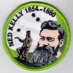 Ned Green Round Patch