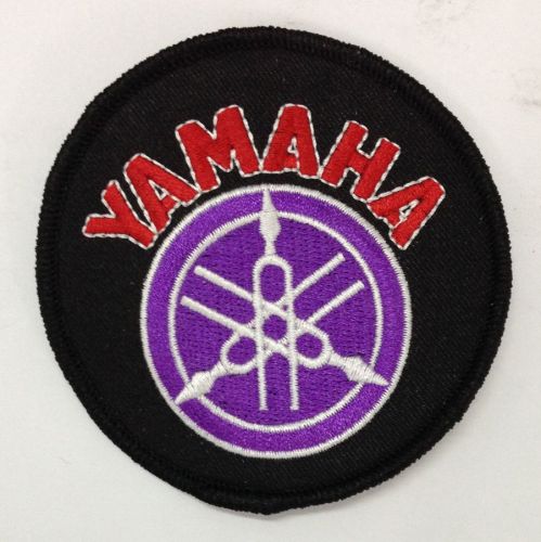 Yamaha Round Embroidered Patch