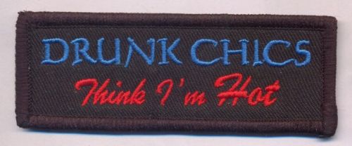 Drunk Chics patch