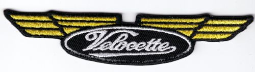 Velocette Wings Embroidered Patch
