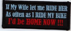 If my wife Patch