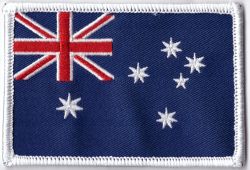 Australia Flag Quality Embroidered cloth Patch