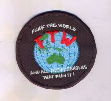 FTWorld Round Embroidered Patch