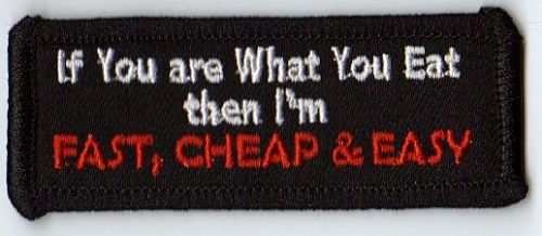 If you are what you Eat Patch