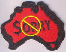 Sorry Embroidered Cloth Patch