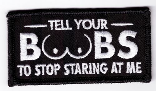 Tell your Boobs Patch
