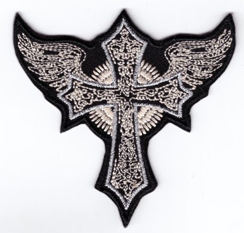 Lace Winged Cross Patch