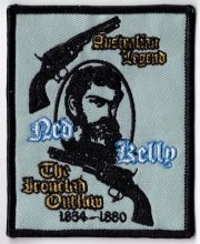 Ned Kelly Ironclad Outlaw Patch