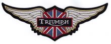 Triumph NewEmbroidered Back Patch