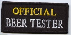 Official Beer Tester Patch