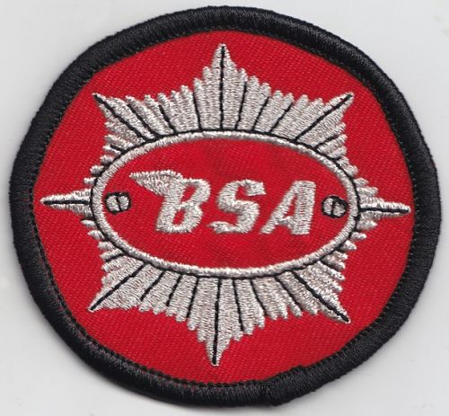 BSA Star Embroidered Cloth Patch