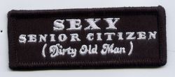 Sexy Senior Citizen Patch