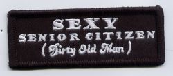 Sexy Senior Citizen Patch