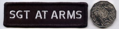 SGT at Arms Patch