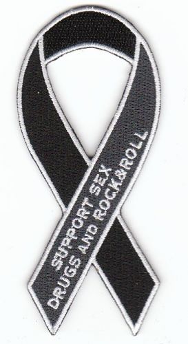 Support Sex Drugs Rock & Roll Patch