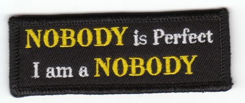 Nobody is Perfect Patch