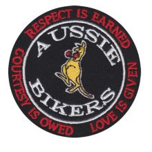Aussie Bikers Back Patch