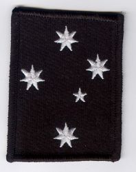 Southern Cross Stars Oblong Patch