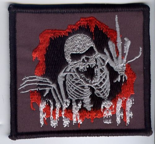 Fuck Off Skull Embroidered Patch