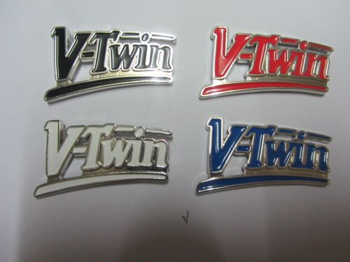 V/Twin Script BadgeLapel-pin