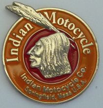 Indian Motocycle Springfield Round Badge