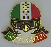 Moto Guzzi Helmet Lapel-pin-/Badge