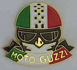 Moto Guzzi Helmet Lapel-pin-/Badge