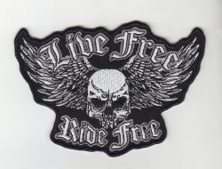 Live Free Ride Free Patch
