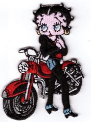 Betty Boop in Chaps Patch