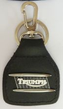 Triumph Tank  Genuine Leather Keyring/Fob