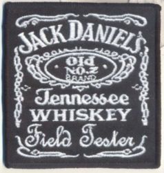 Jack Daniels Label Embroidered Patch