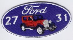 Ford 27/31 embroidered Patch