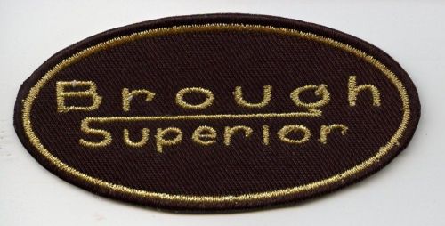 Brough Superior embroidered Patch