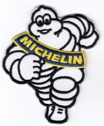 Michellin Man Embroidered Patch