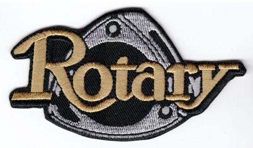 Rotary Embroidered Patch