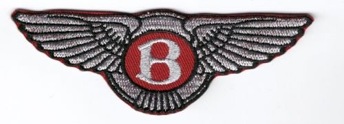 Bentley Wings Embroidered Patch